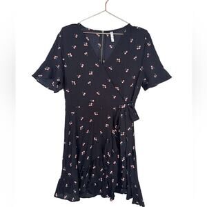 Xhilaration Black Cherry Dress - Size Large